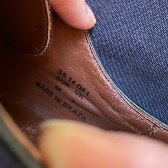 Centre Commercial Oxford shoes - Picture 3 of 5